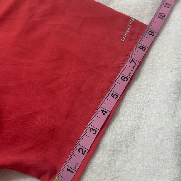 Columbia Red Casual Button Down Shirt Short Sleeves - Picture 3 of 15